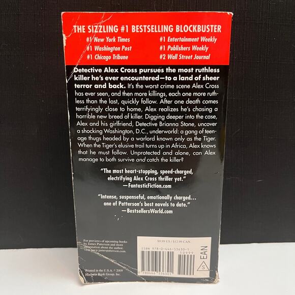 Cross Country (Alex Cross, 14) - Book by James Patterson - Picture 2 of 6